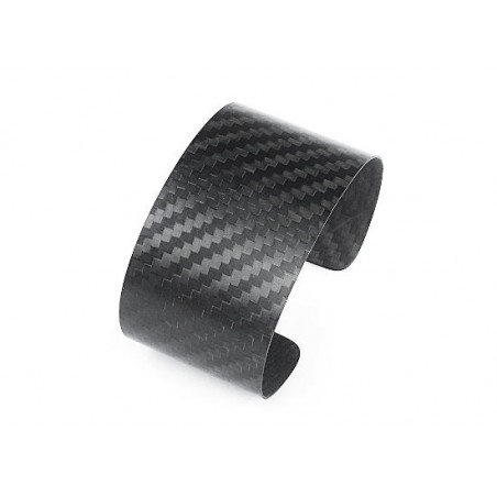 Bracelet in carbon fiber matt - 40mm